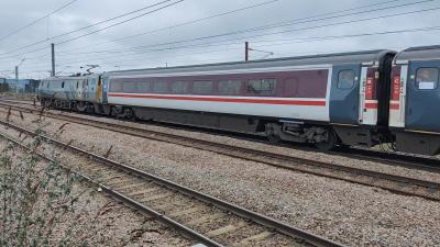 12228 coach at Peterborough. &copy; Geoff