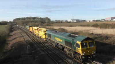 66569 at Berkley near Frome. &copy; JM-Freightliner