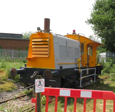 NS331 at East Kent Railway. &copy; Geoff