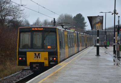 TW 4024 at Pelaw (Tyne & Wear Metro). &copy; AJax