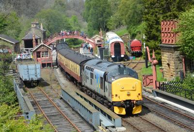 37688 at North Yorkshire Moors Railway - Goathland. &copy; AJax