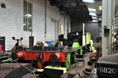 52044 Steam at Keighley & Worth Valley Railway - Haworth depot. &copy; stevexos