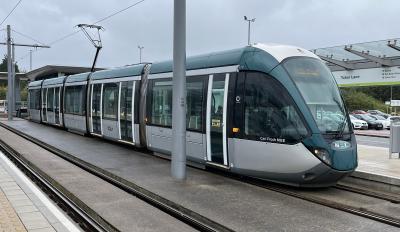 NET 217 at Toton Lane (Nottingham Express Transit). &copy; BigKev