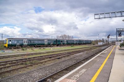 166208 at Didcot Parkway. &copy; Shotts