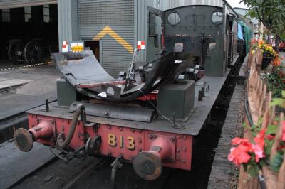 813 steam at Severn Valley Railway. &copy; linuxyeti