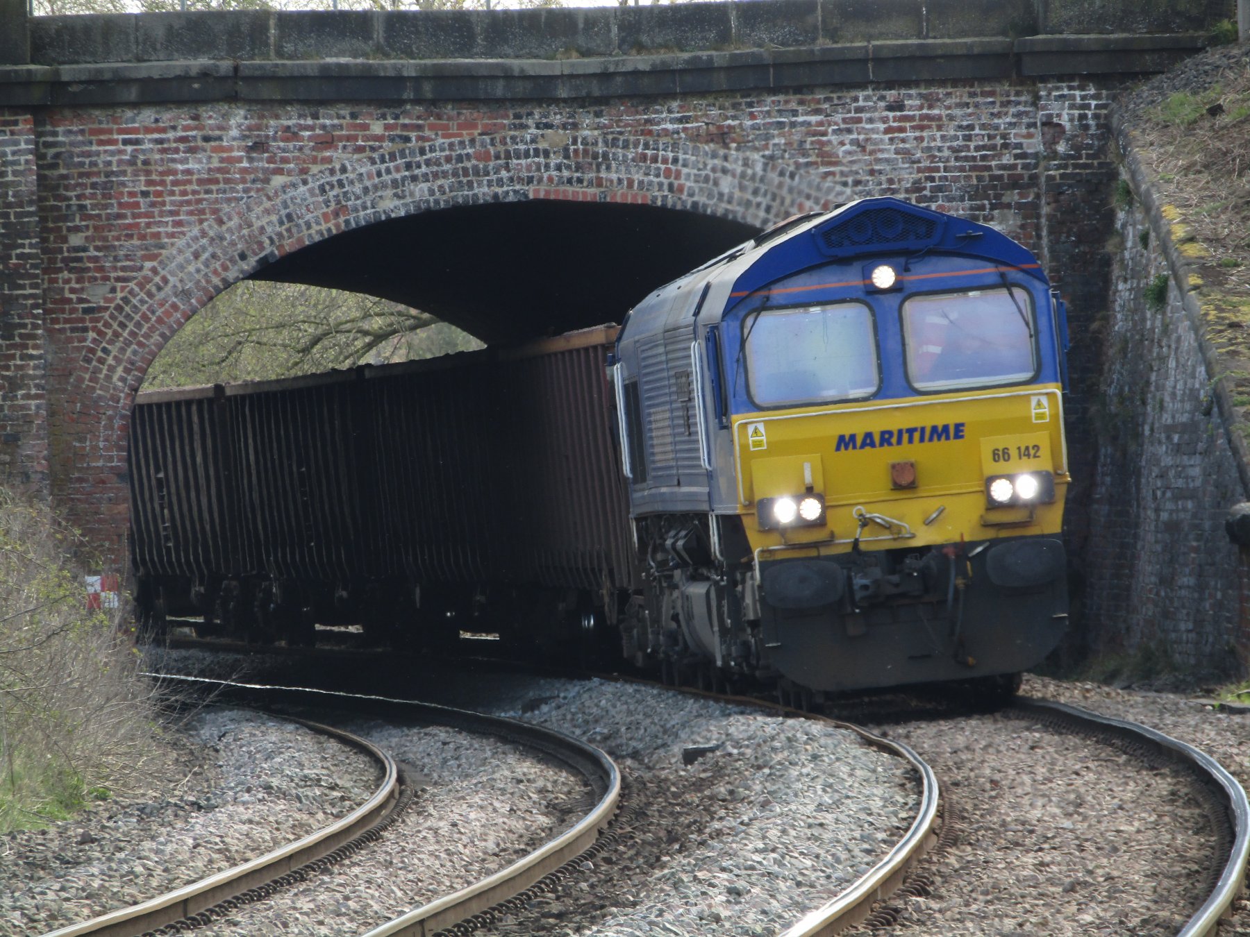 Photo of 66142 at Northallerton — trainlogger
