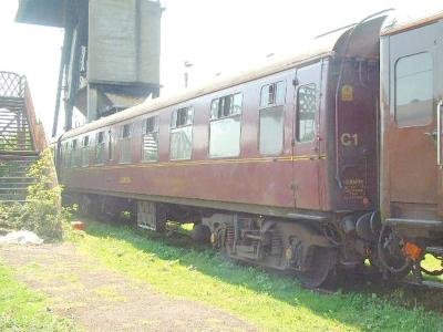 3117 Coach at Carnforth WCRC depot. &copy; Byron5574