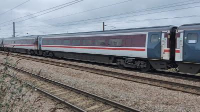 11285 coach at Peterborough. &copy; Geoff
