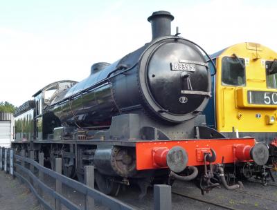 63395 steam at North Yorkshire Moors Railway. &copy; BigKev