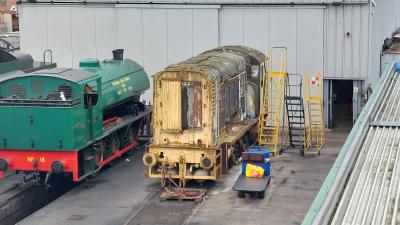 12083,HE3809 at Great Central Railway - Loughborough Shed. &copy; MemberOfThePublic