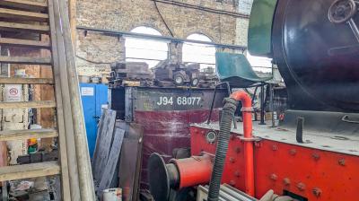 68077 steam at Spa Valley Railway. &copy; South Coast Trainspotter