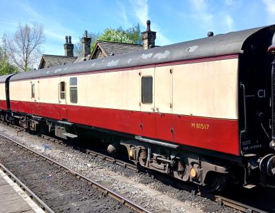 81517 coach at Embsay & Bolton Abbey Steam Railway. &copy; Geoff