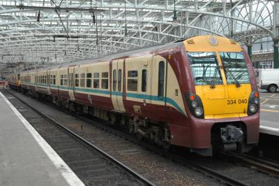 334040 at Glasgow Central. &copy; Byron5574