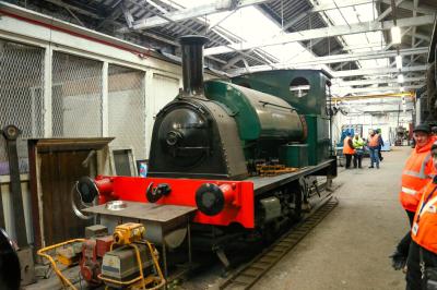 HL2800 Steam at East Lancashire Railway - Bury Baron Street Works. &copy; stevexos