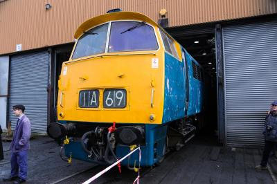 D1041 at East Lancashire Railway - Bury Baron Street Works. &copy; stevexos