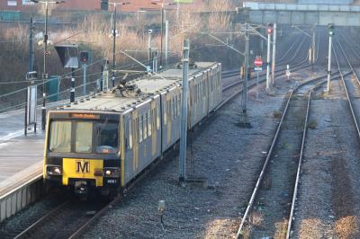 TW 4061 at Pelaw (Tyne & Wear Metro). &copy; ConnorsRailPhotography