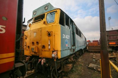 31427 at Rotherham - C.F. Booths Scrap Yard. &copy; trainlogger