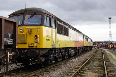 56078 at Crewe Basford Hall. &copy; Shotts