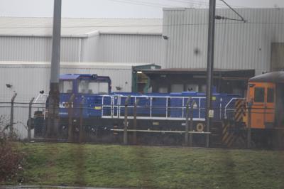 18002 at Loughborough - Brush Works. &copy; ConnorsRailPhotography