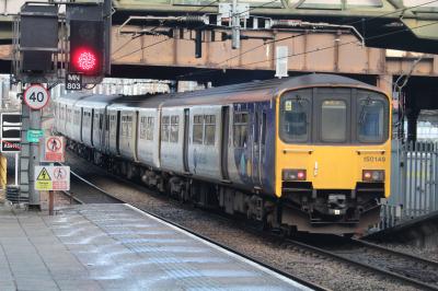 150149 at Manchester Victoria. &copy; ConnorsRailPhotography