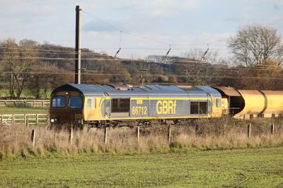66712 at South Otterington. &copy; ConnorsRailPhotography