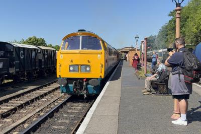 D1015 at Severn Valley Railway - Highley. &copy; AJax