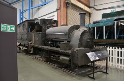 BH305 steam at York National Railway Museum. &copy; AJax
