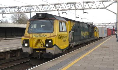 70005 at Stafford. &copy; Geoff