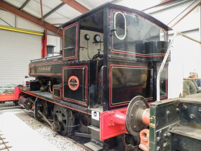 AB1969 steam at Ribble Steam Railway. &copy; llamafish