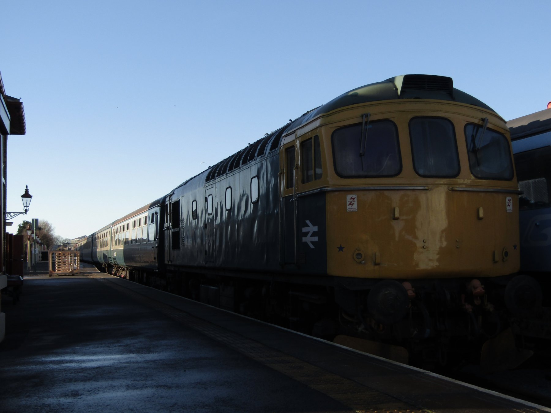 Photo of 33035 at Wensleydale Railway - Leeming Bar — trainlogger