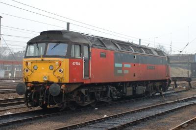 47784 at Peterborough. &copy; trainlogger