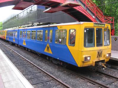 TW4031 at Tyne & Wear Metro system. &copy; Byron5574