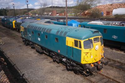26007 at Barrow Hill. &copy; trainlogger
