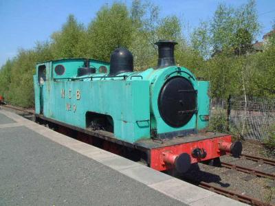 HC895 STEAM,NCB 09 STEAM at Summerlee Museum of Scottish Industrial Life. &copy; Byron5574