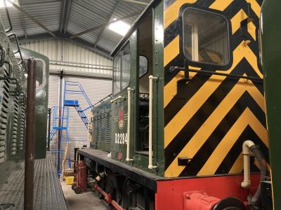 D2284 at Heritage Shunters Trust - Rowsley. &copy; al66class59