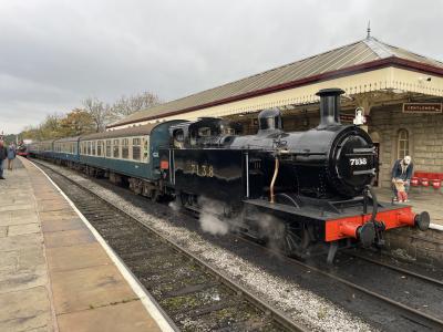 photo of 47298 steam at East Lancashire Railway - Ramsbottom