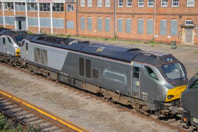 68013 at Eastleigh Campbell Road. &copy; Zain