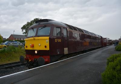 57010 at Severn Valley Railway - Kidderminster. &copy; AJax
