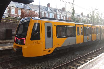 555015 at South Gosforth (Tyne & Wear Metro). &copy; ConnorsRailPhotography
