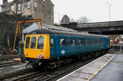 dmu 55001 at East Lancashire Railway - Bury Bolton Street. &copy; stevexos