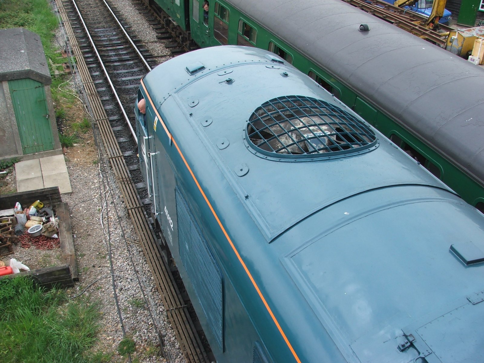 Photo of 45112 at Mid Hants Railway Medstead & Four Marks — trainlogger
