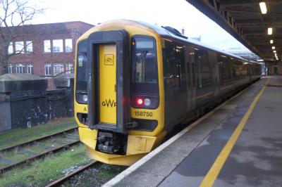158750 at Bristol Temple Meads. &copy; JM-Freightliner