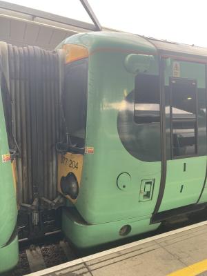 377204 at London Bridge. &copy; al66class59