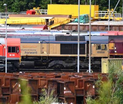 66301 at Toton TMD. &copy; MJM