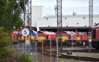 66084,66100,66652 at Toton TMD. &copy; MJM