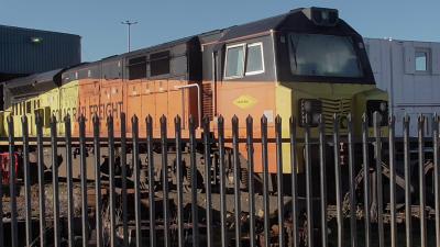 70807 at Westbury. &copy; JM-Freightliner