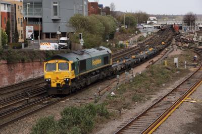 66538 at Eastleigh. &copy; al66class59