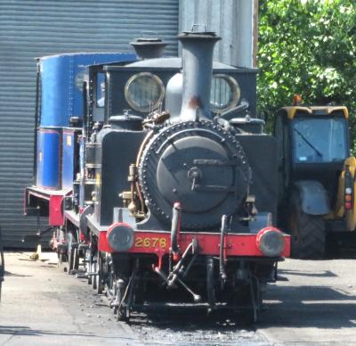 2678 steam at Kent & East Sussex Railway. &copy; Geoff