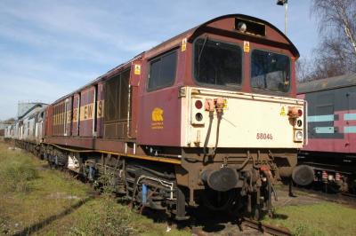58048 at Old Oak Common TMD. &copy; Byron5574