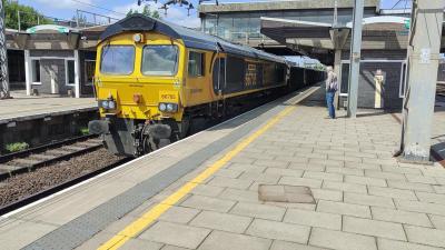 66705 at Stafford. &copy; Geoff
